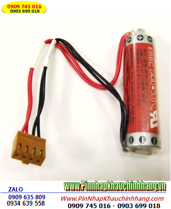 Maxell ER6C, Pin nuôi nguồn Maxell ER6C lithium 3.6v 1800mAh (zắc nâu) _Xuất xứ Nhật 